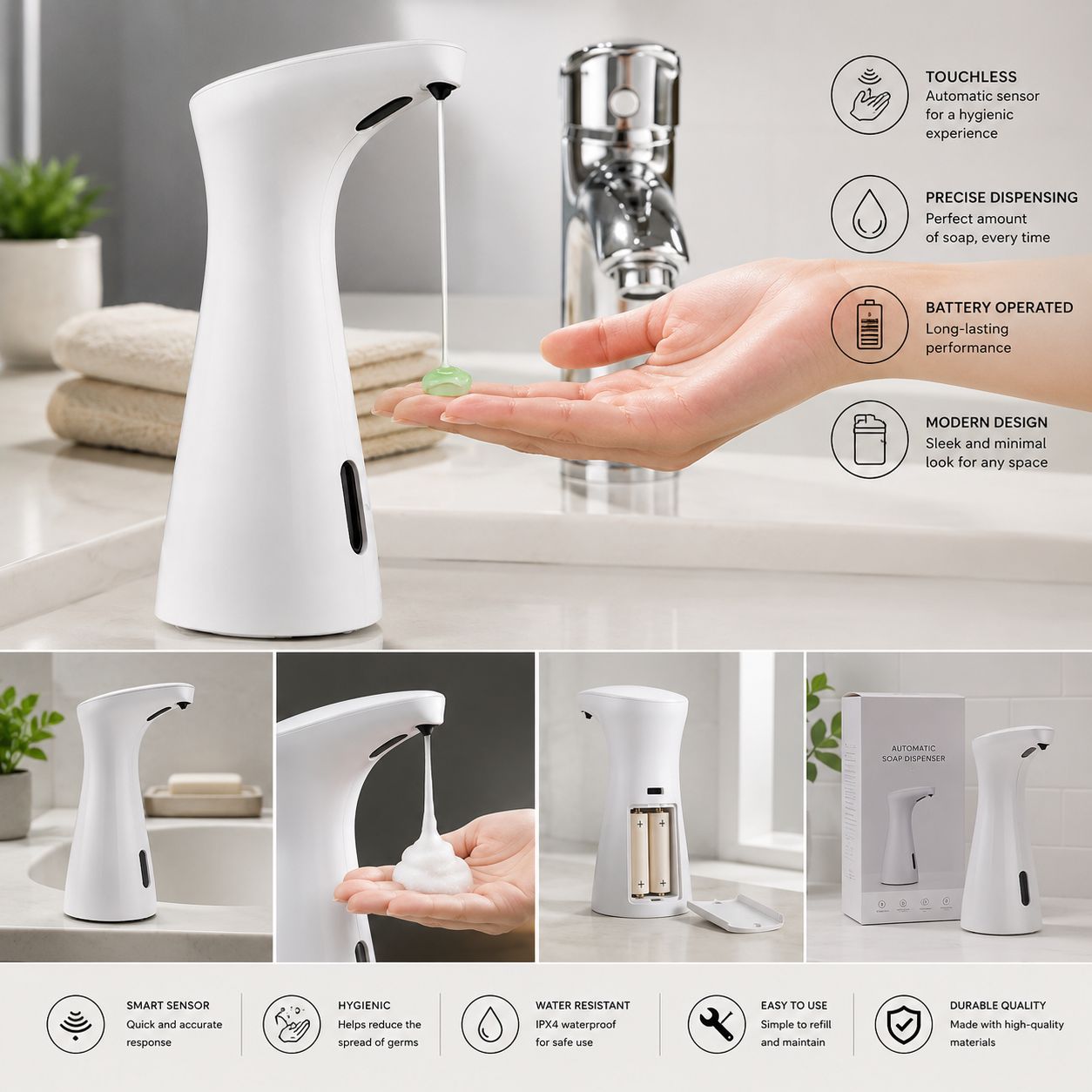 Premium Automatic Soap Dispenser