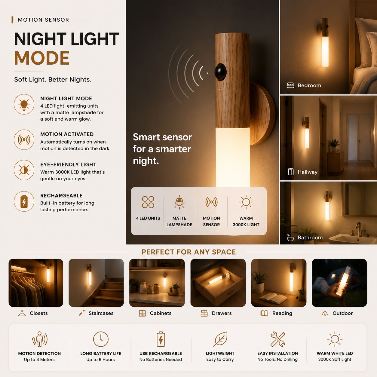 LumaSense™ Motion Light