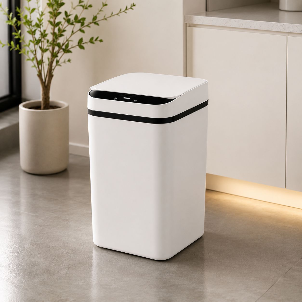 Smart Motion Sensor Trash Can
