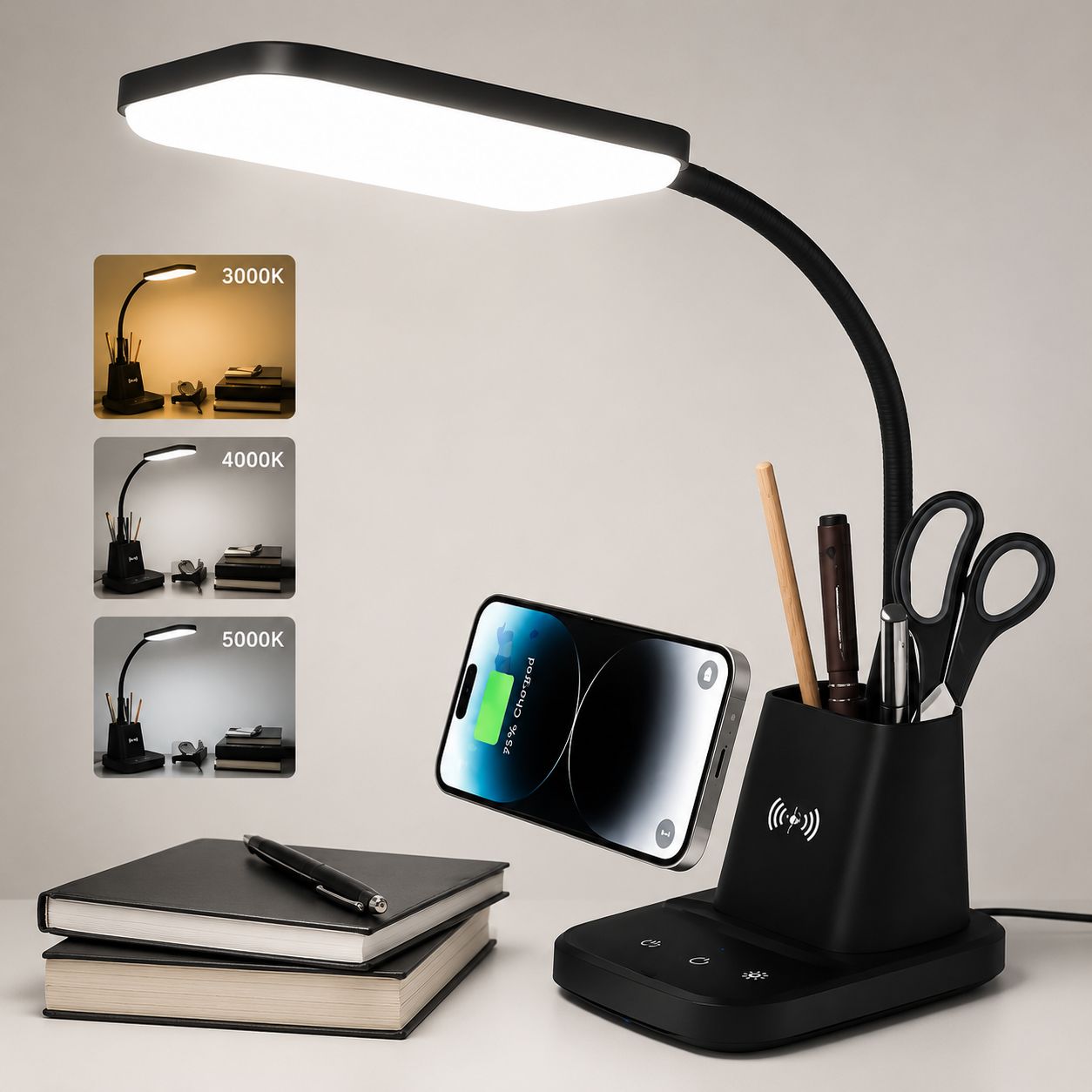 LumaCharge™ LED Desk Lamp